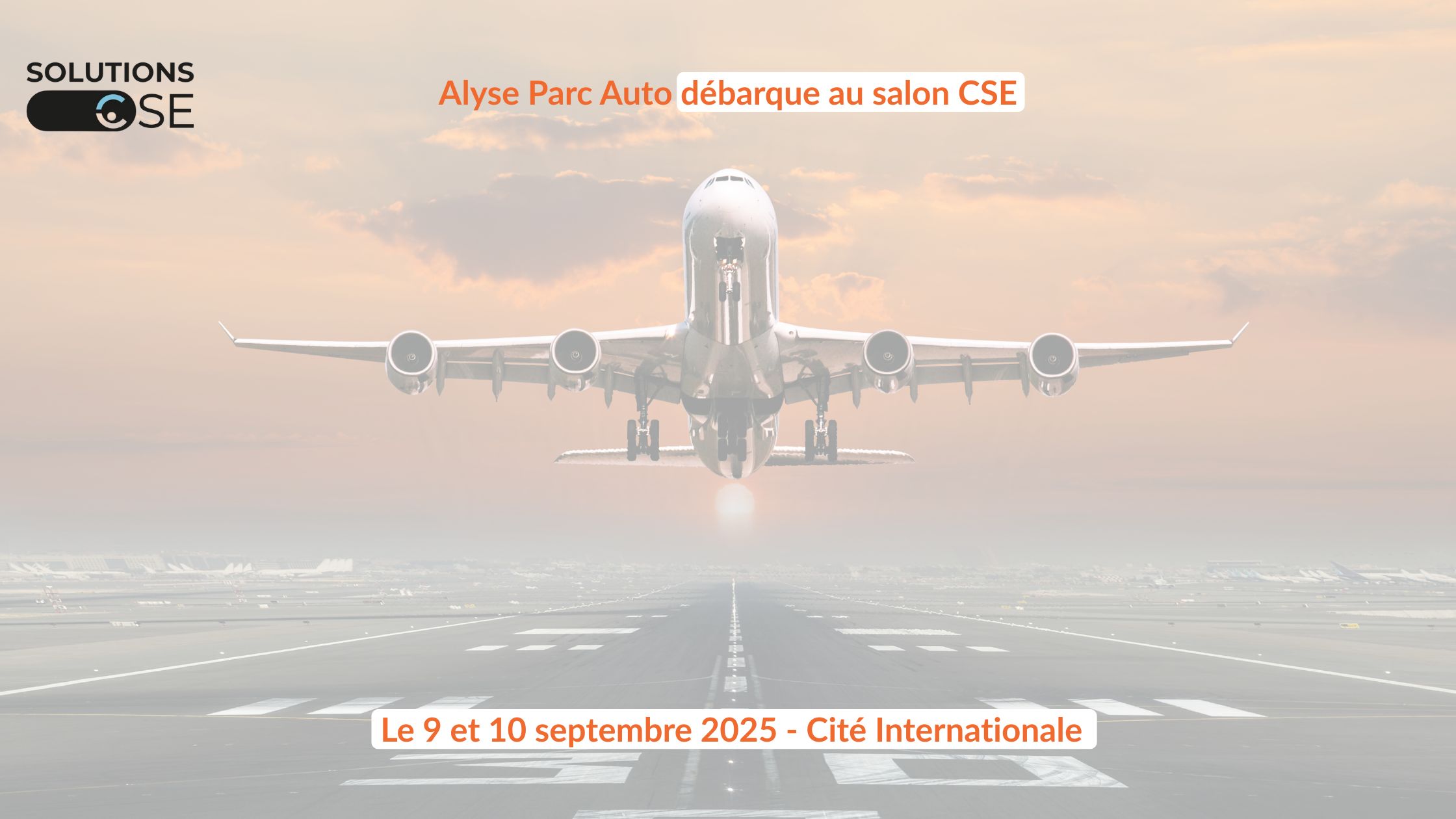 Alyse Parc auto débarque au salon CSE les 9 et 10 septembre !