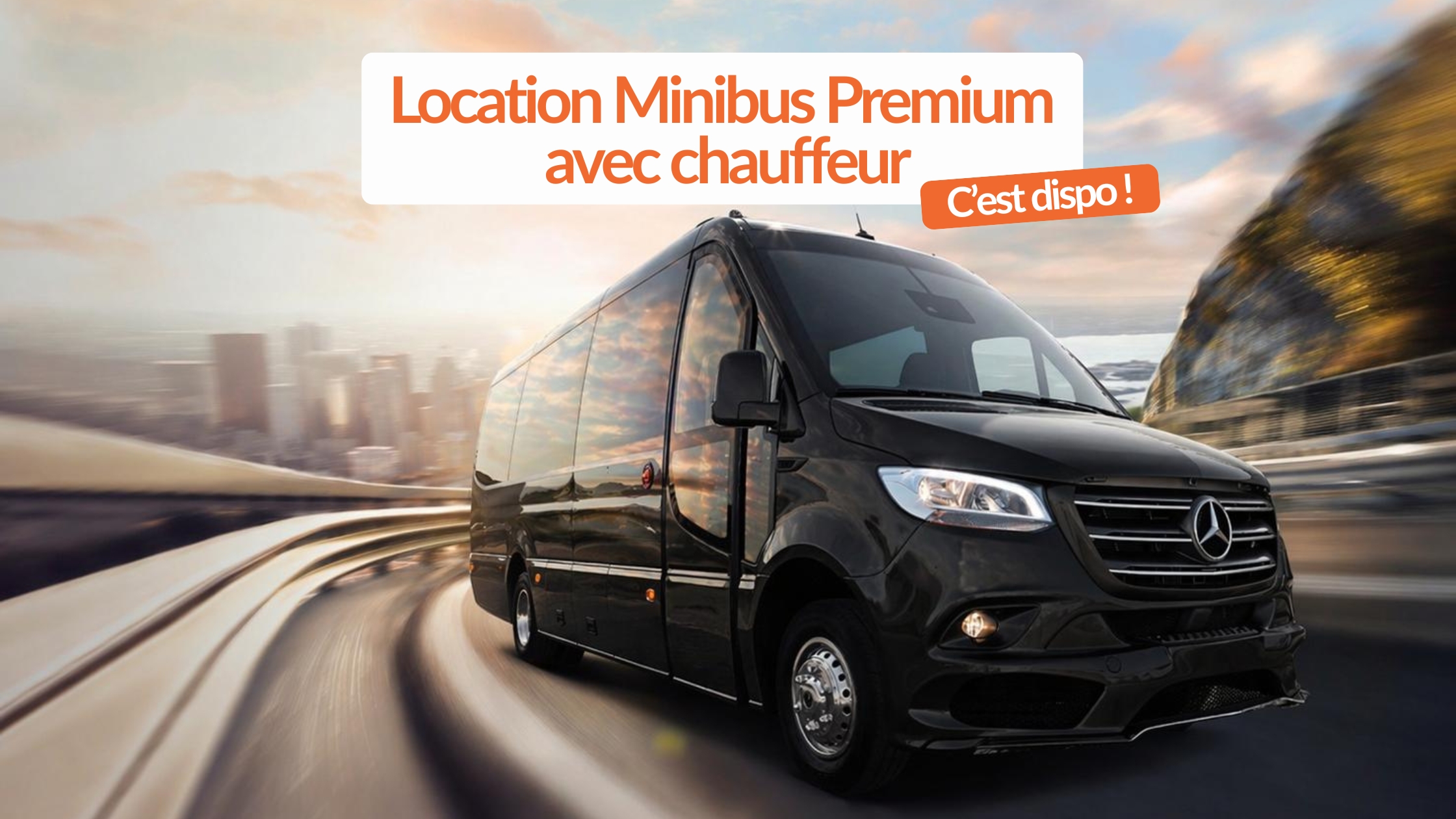 Location de minibus premium avec chauffeur